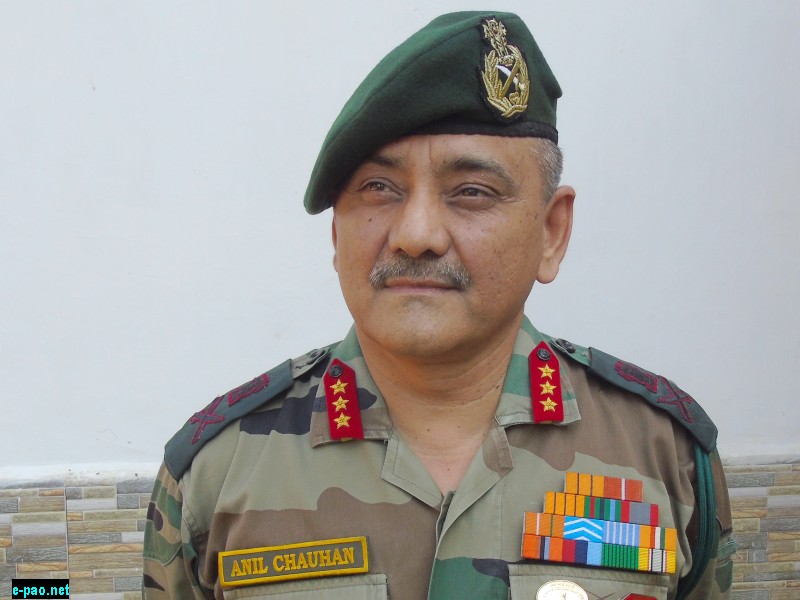 Lt Gen Anil Chauhan, AVSM, SM, VSM takes over as GOC Spear Corps