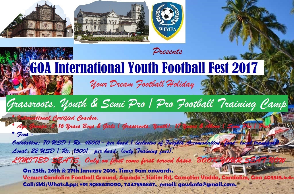 1st Goa International Youth Football Fest 2017 