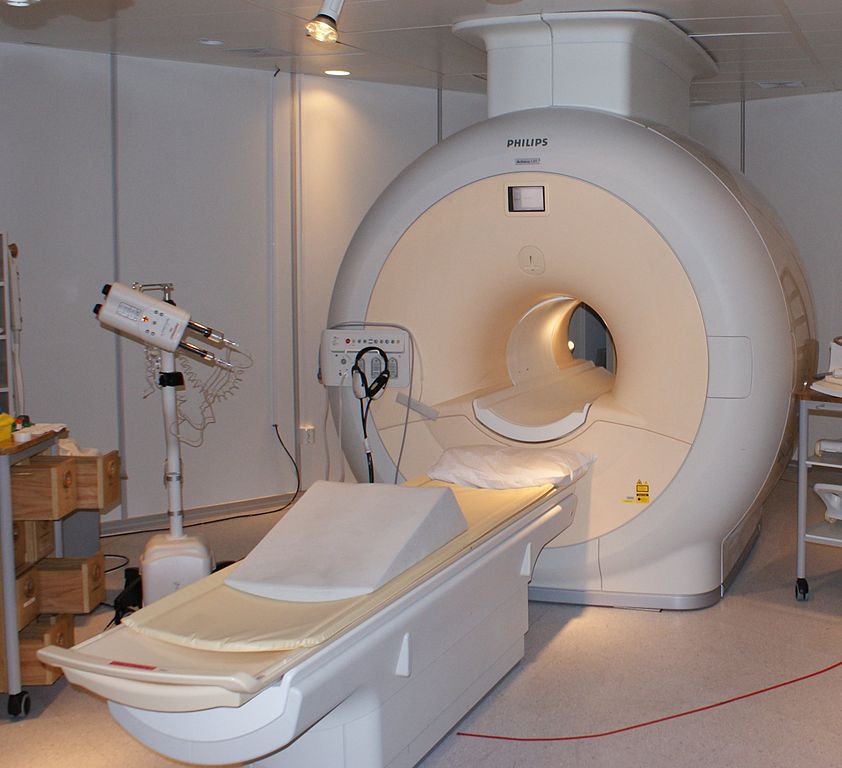 Philips MRI in Sahlgrenska Universitetsjukhuset, Gothenburg, Sweden.
