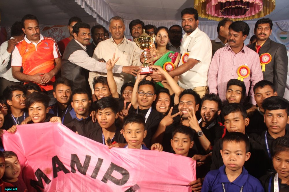 Manipur is Team Champion at 23rd National Thang-Ta Championship 2017