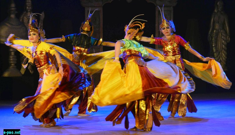 Balinese dance performace at 9th Pragjyoti International Dance Festival commenced