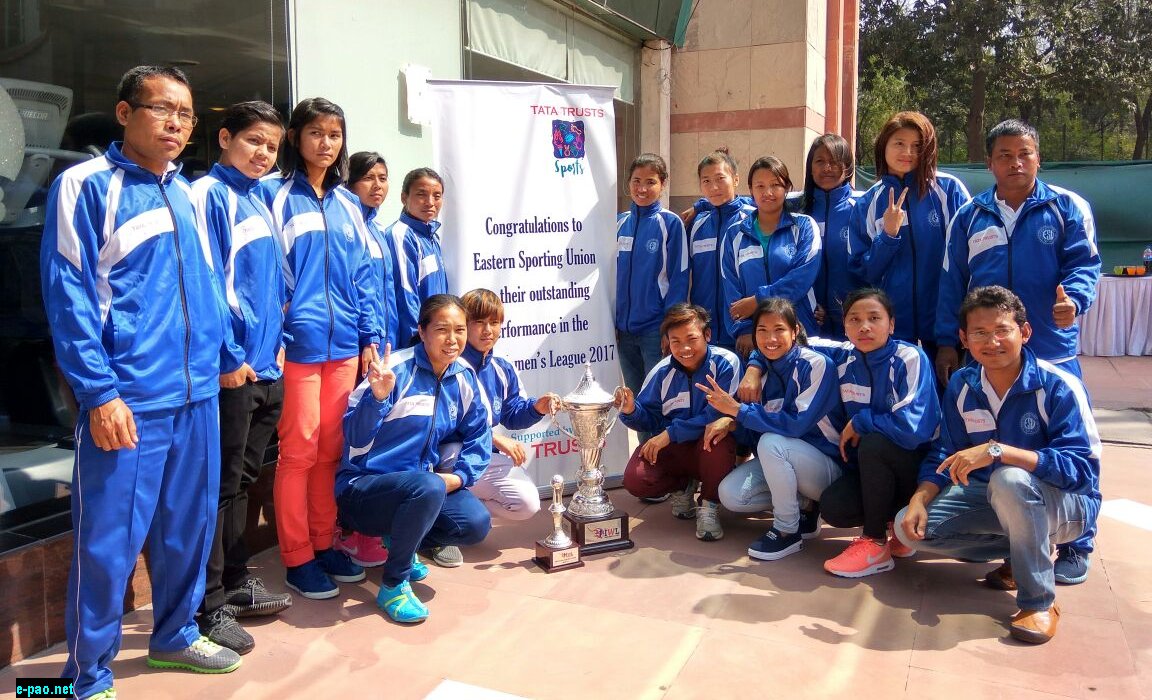Eastern Sporting Union : Winner of first edition of Indian Women League at Delhi on 15 Feb 2017