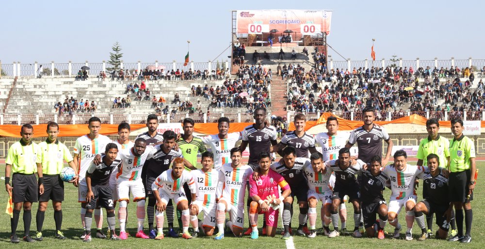 MOHAMMEDAN SC VS NEROCA FC at Khuman Lampak Main Stadium 