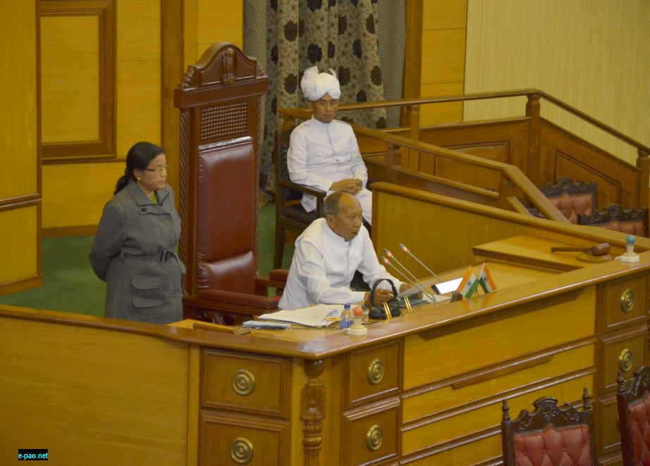  floor test in the 60-member House of the 11th Manipur Legislative Assembly on 20th March, 2017 