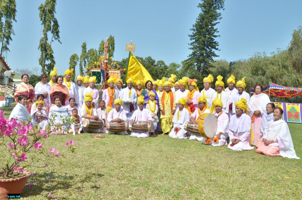 Holi Pala performance at Raj Bhavan with Governor of Manipur, Najma Heptulla