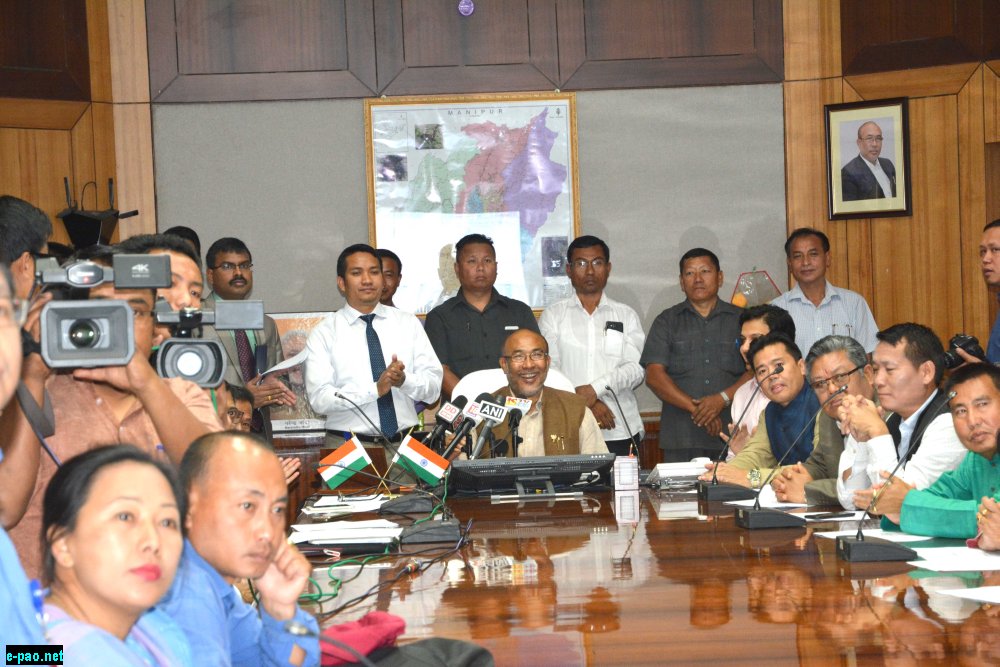  Launching of Project Monitoring Web-Site and Digital Manipur at CM Secretariat on 14th April 2017  