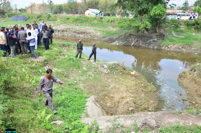 Revenue Minister and IFCD Minister inspect Chandranadi Riverbanks on April 17 2017