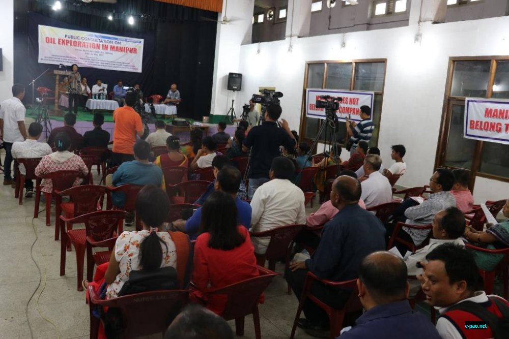  Public Meet resolves No Oil Exploration in Manipur by Oil India Limited   on 24th May, 2017