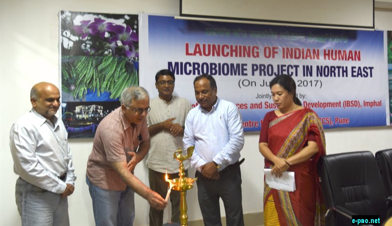 Launching of Indian Human Microbiome Project by Director NCCS and Director IBSD