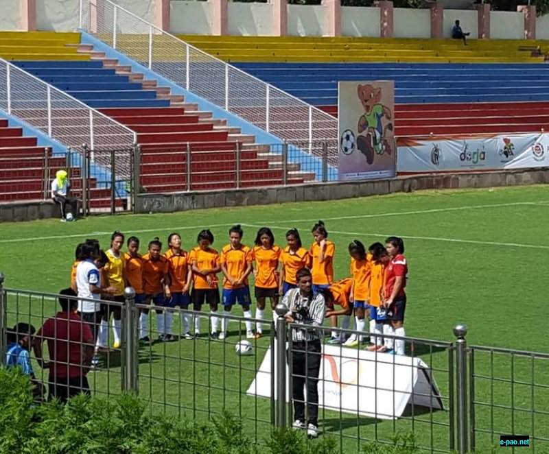 Manipur Girls dominate league matches, advance to semi finals
