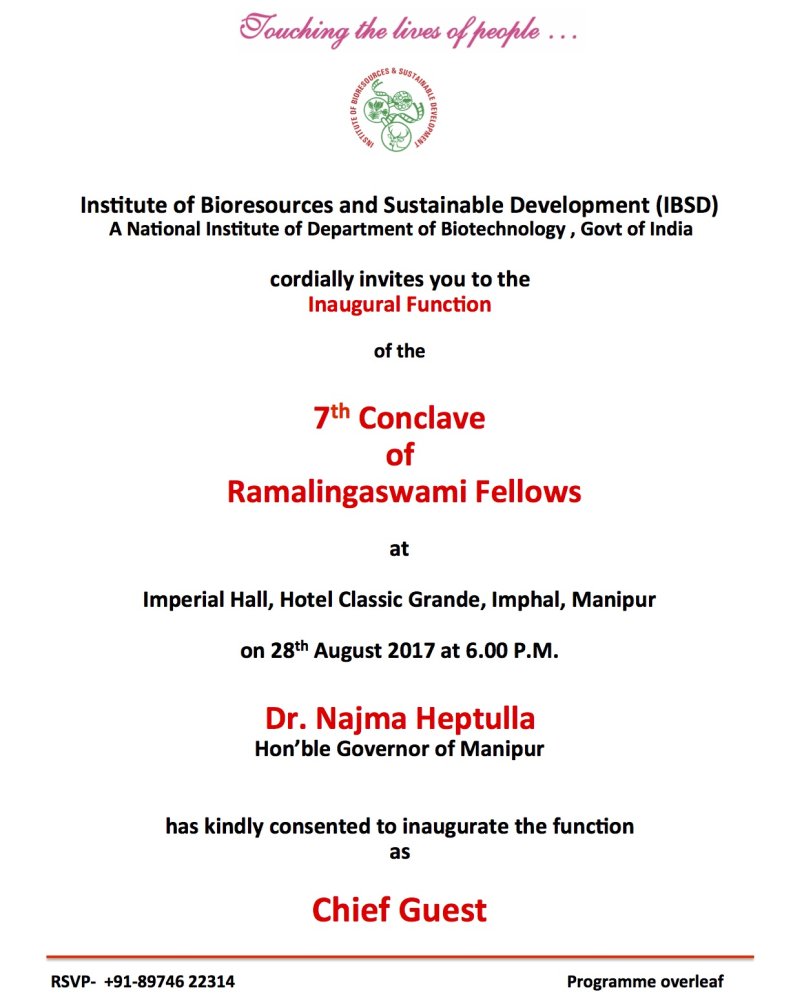 7th Conclave of Ramalingaswami Fellows  
