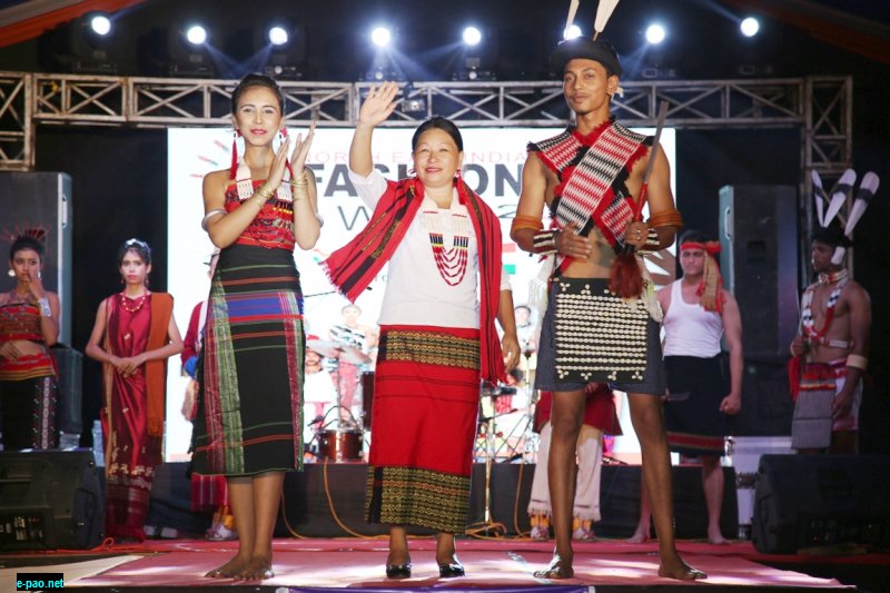 >Assam edition of North East India Fashion Week held at Guwahati on 27th August, 201