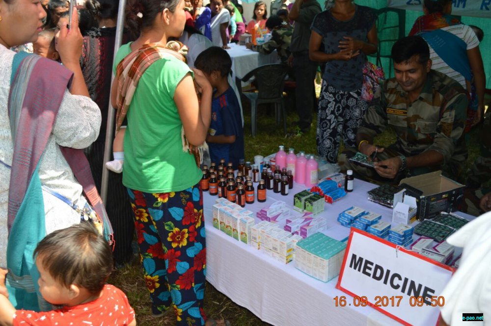 Medical Camp at Tokpaching village, Chandel 