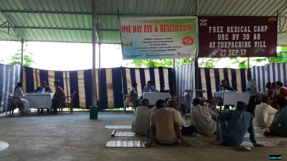 Eye and Medical Camp at Tokpaching Village