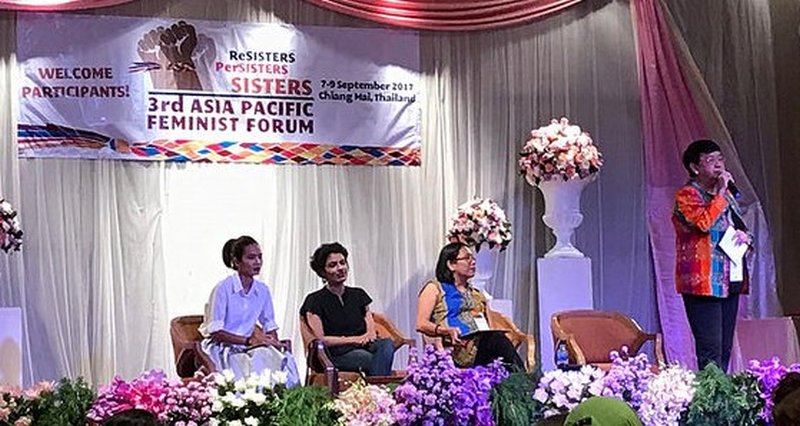 3rd Asia Pacific Feminist Forum (APFF 2017) at Chiang Mai, Thailand   from 7-9 September 2017 