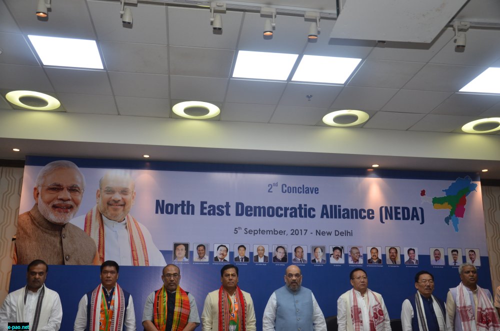 2nd Conclave of North East Democratic Alliance (NEDA) at New Delhi