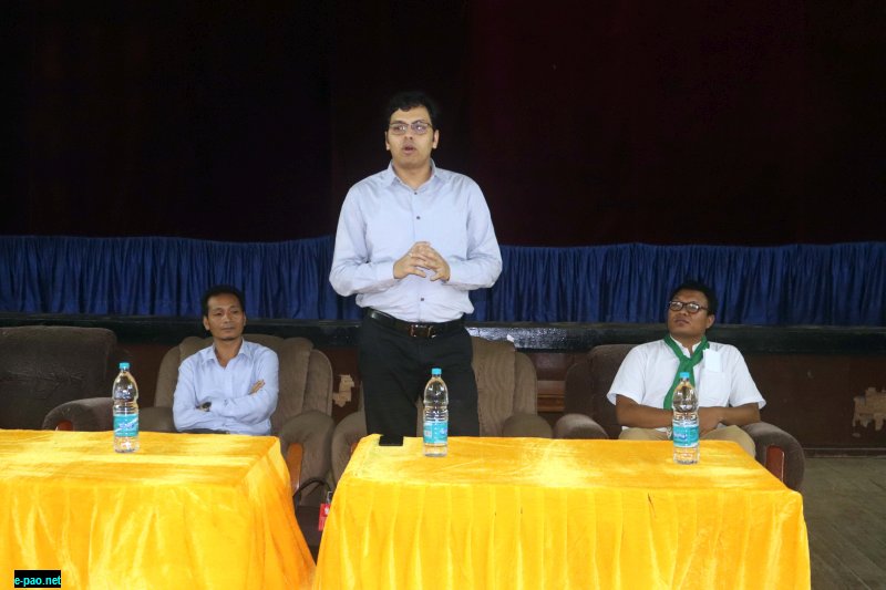 CM's advisor (Rajat Sethi ) interacts with students 