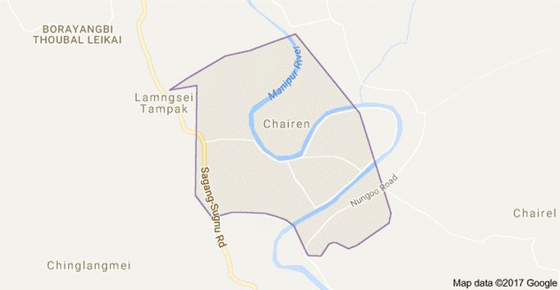 Chairen is a village in Bishnupur district, 65 km due southwest of Imphal