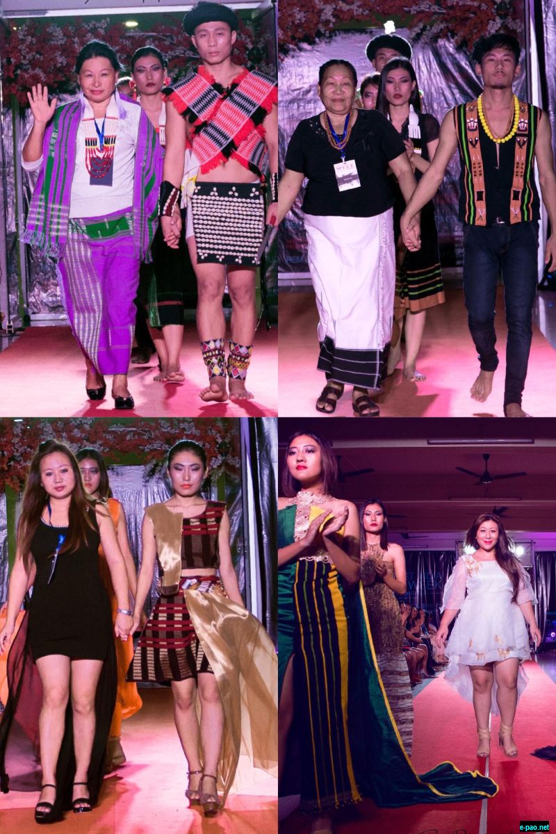  Nagaland weavers and designers showcasing her collection at Nagaland edition of North East India Fashion Week - The Khadi Movement 