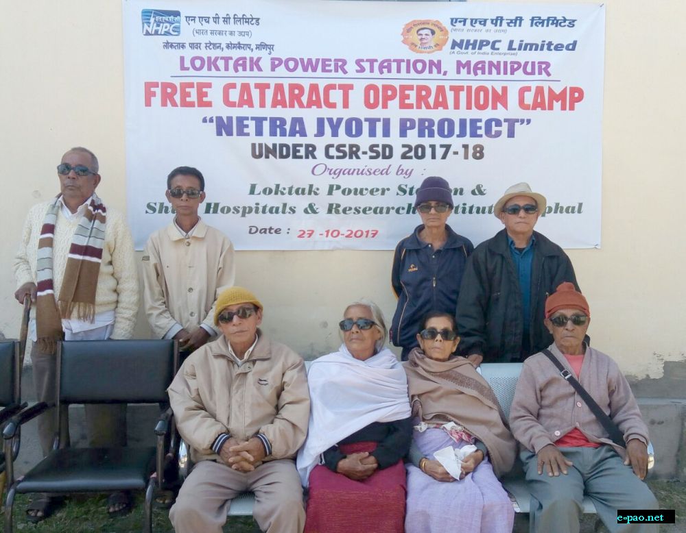 Free cataract operation at Loktak Power Station