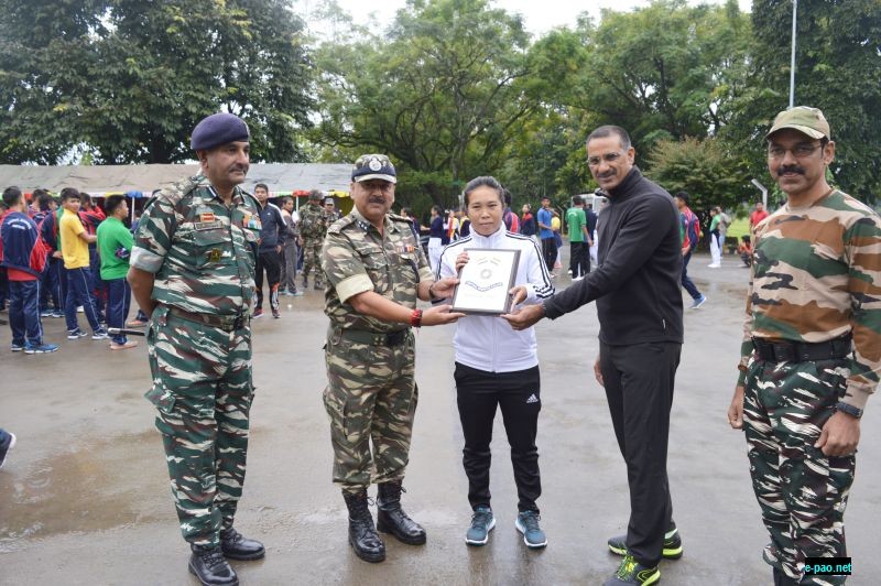 Run for Unity organized by AR & CRPF at historic Kangla Fort