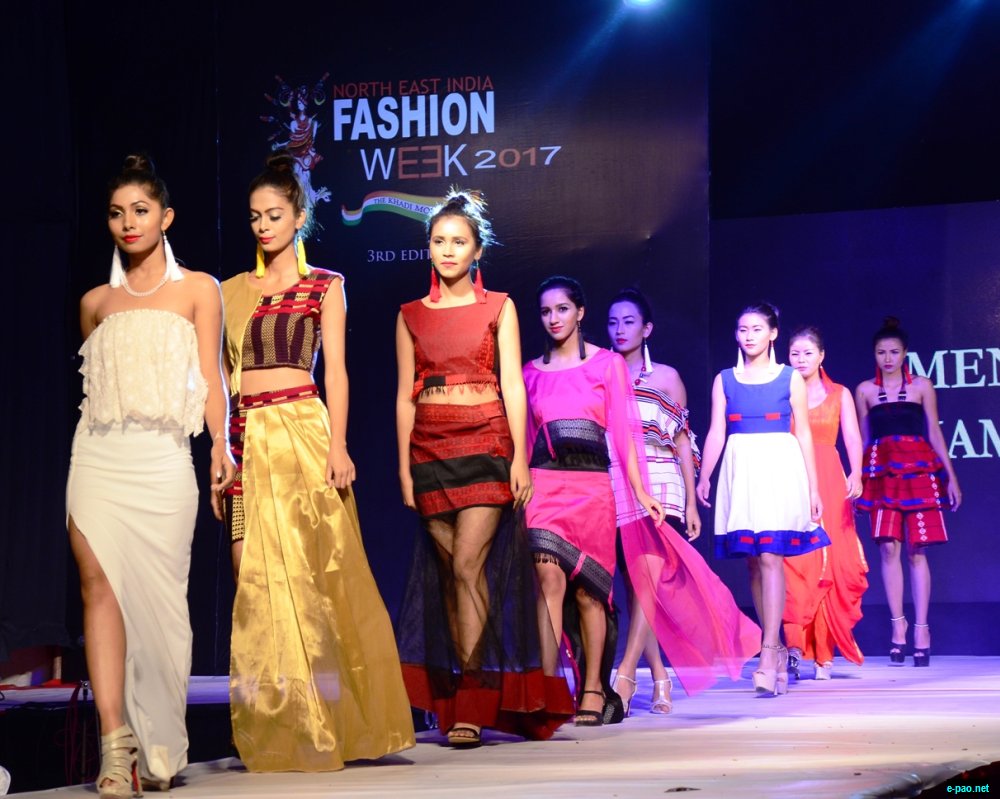  Day 2 of the 3rd edition of North East India Fashion Week at Itanagar on November 11, 2017 