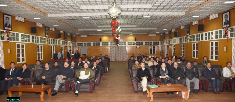 DAN Legislators at the Meeting held at State Banquet Hall, Kohima on December 18, 2017