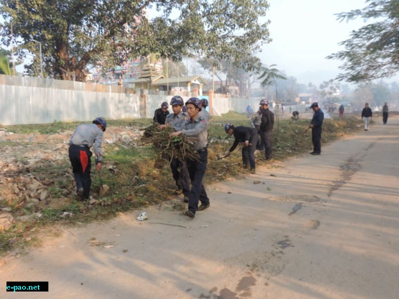 Joint Indo Myanmar Cleanliness Drive on Indo-Myanmar Border