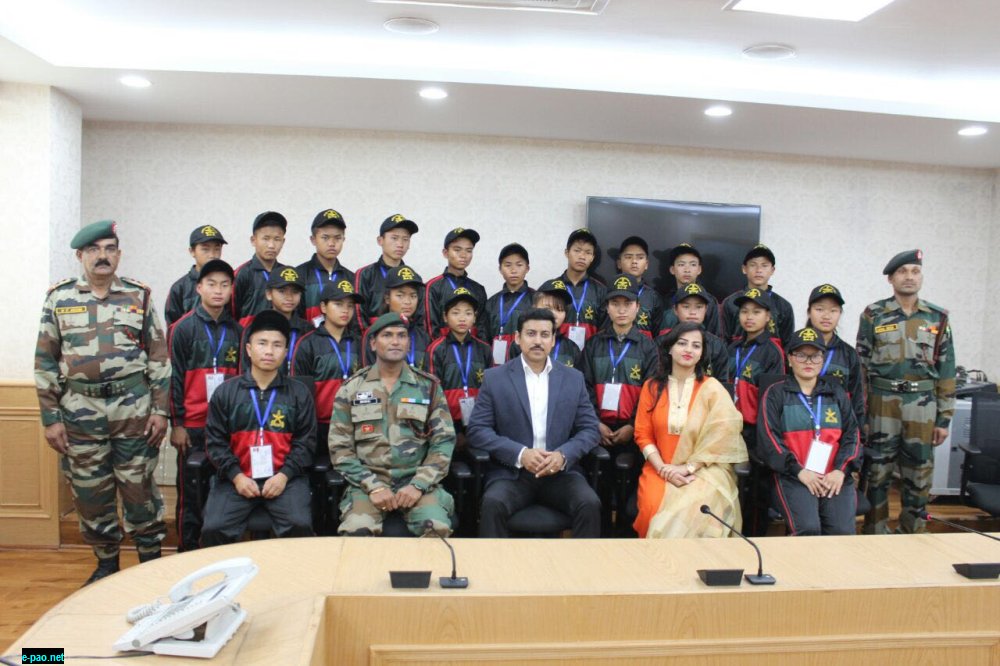 NIT students meet Union Sports Minister 