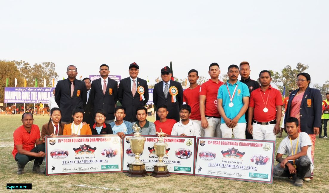 Closing Ceremony of 15th DGAR Sentinel Cup Equestrian Championship 2018