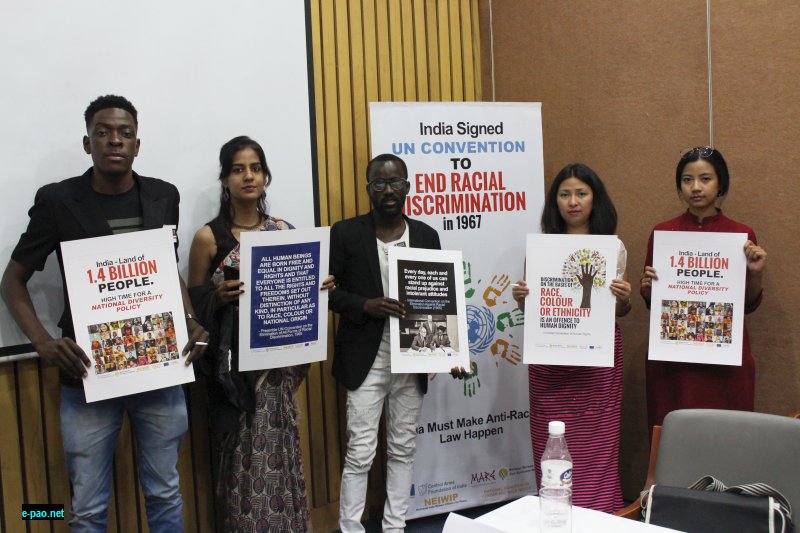 Commemorating International Day to End Racial Discrimination at New Delhi on 21st  March 2018 