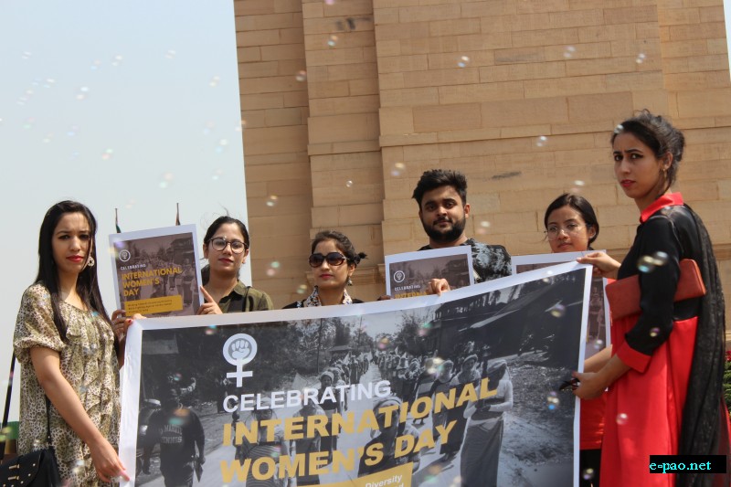 Awareness campaign on International Women's Day at  New Delhi