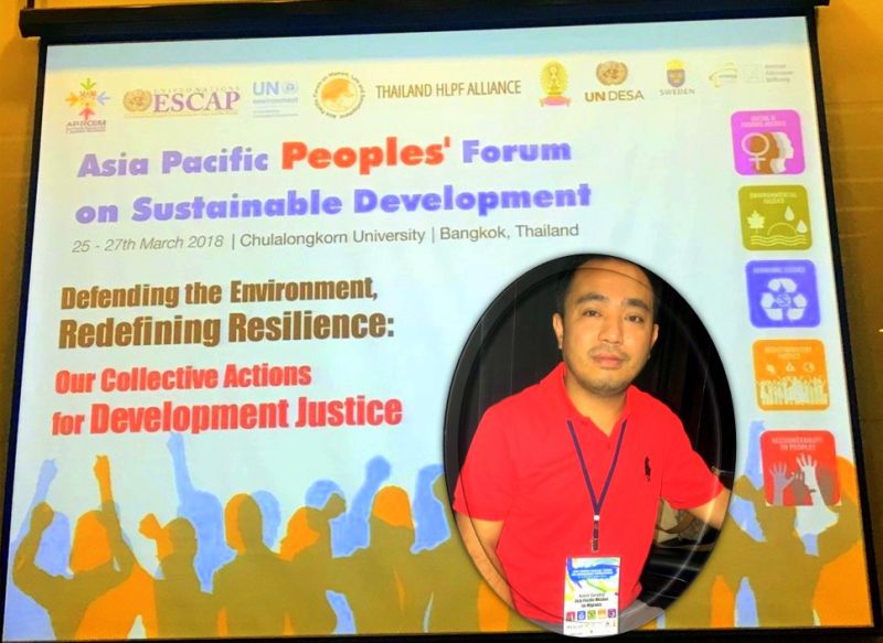 Asia Pacific People's Forum on Sustainable Development held in Bangkok, Thailand