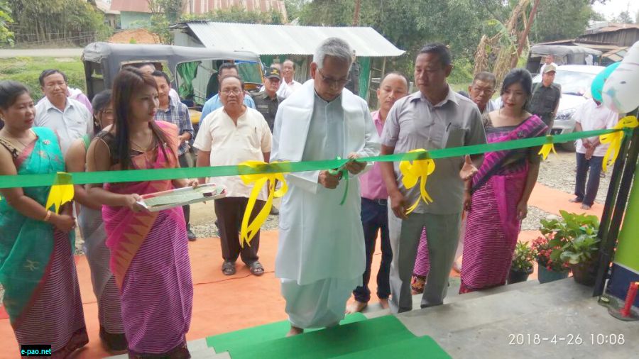 Inauguration of Multipurpose Hall and Shanglen for Ima Panthoibi at Khumbong 