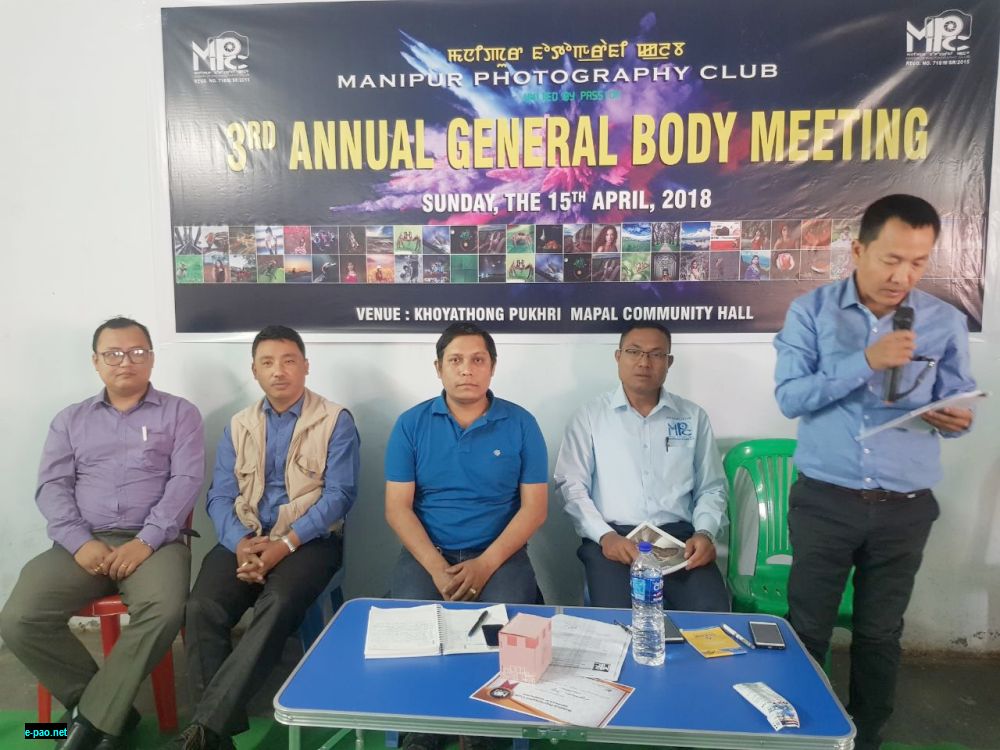 General Body Meeting of Manipur photography Club