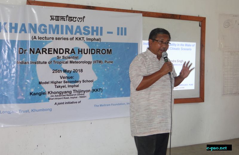Dr Narendra Huidrom, Sr Scientist, Indian Institute of Tropical Meteorology (IITM), Pune