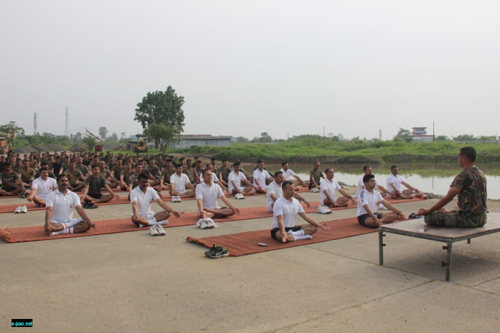  Assam Rifles gears up for International Yoga Day 