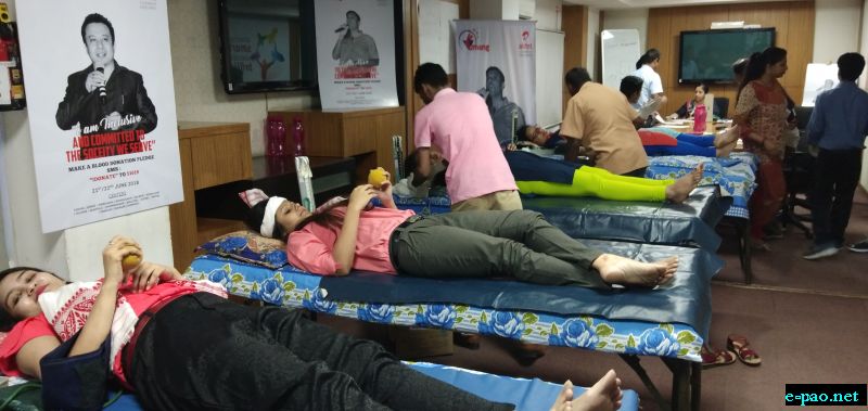Blood donation drive in Assam and North East 