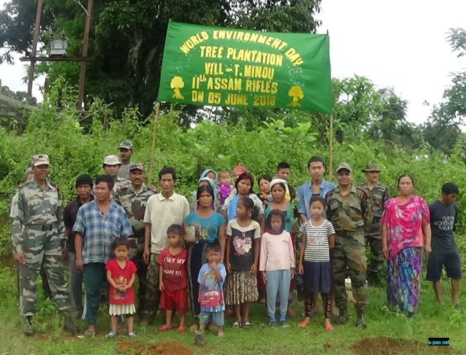 World Environment Day : Thoubal, Chandel and Tengnoupal 