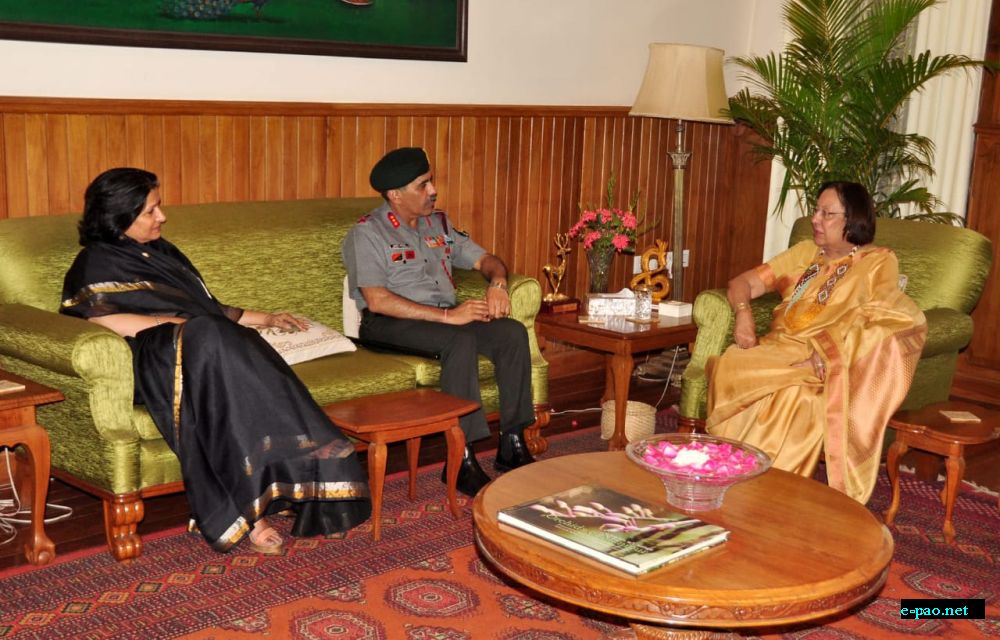 DG Assam Rifles meets Governor on 13 July 2018 