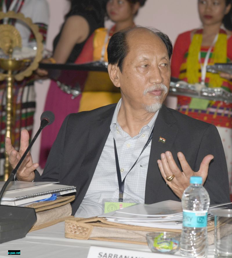 Nagaland Chief Minister at 67th Plenary of North Eastern Council , Shillong