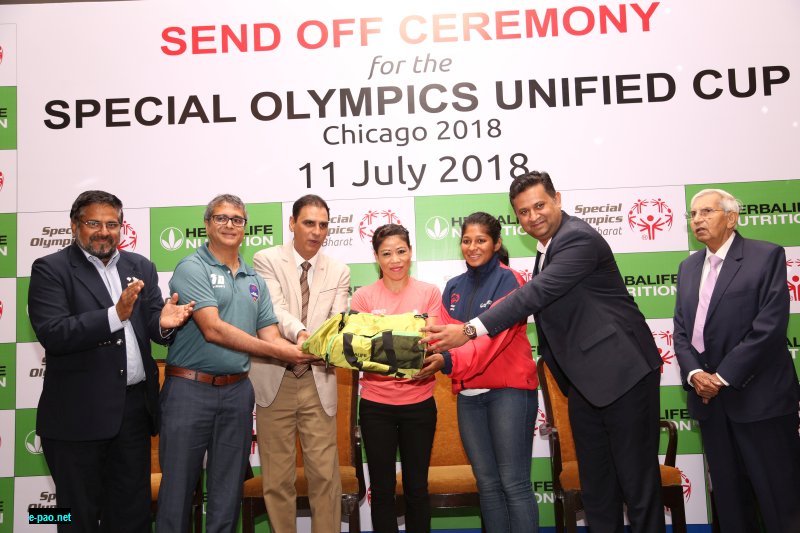 Special Olympics Unified Cup 2018 send-off held at Taj Palace, New Delhi