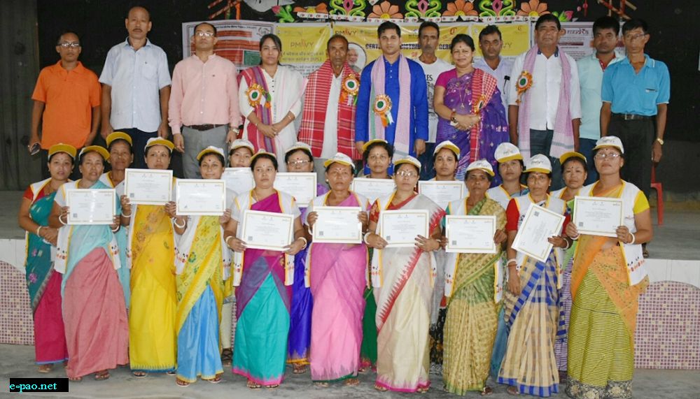  Certificate Distribution of RPL-PMKVY at Unakoti, Tripura