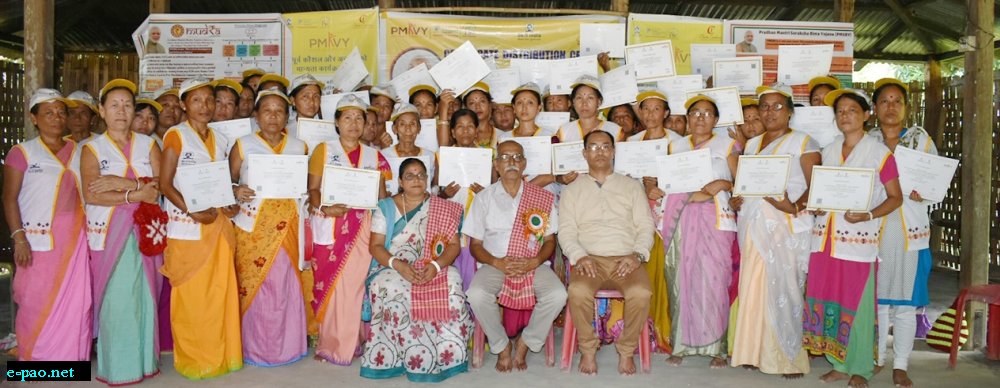  Certificate Distribution of RPL-PMKVY of North Tripura