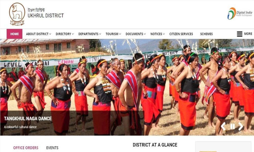  bilingual official website of Ukhrul district launched  