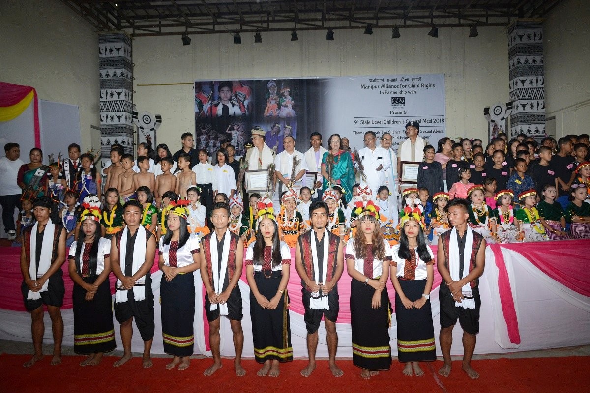 9th State Level Children's Cultural Meet, 2018 at Chingmeirong :: 29th September 2018