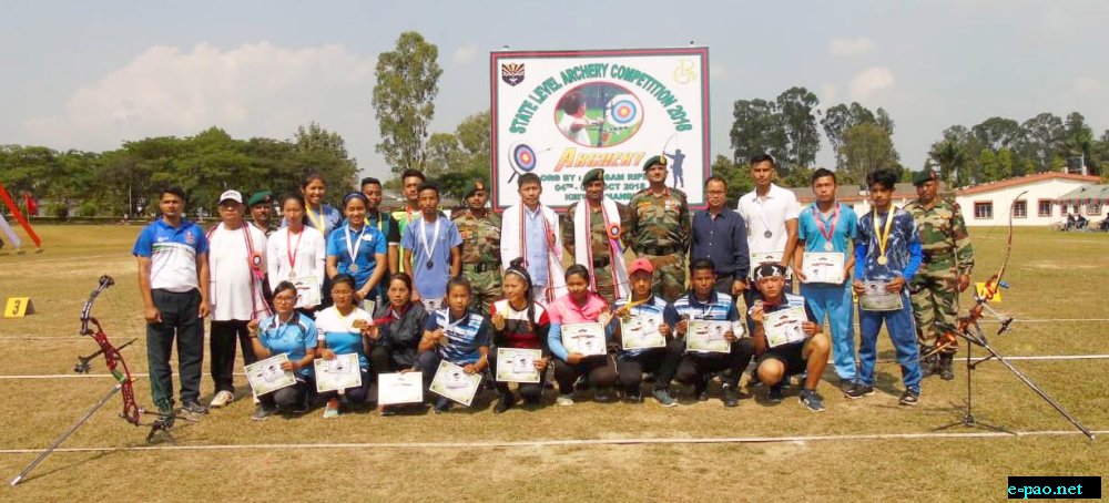  5th State Level Archery Championship 2018 from 04 to 06 October 2018 at Keithelmanbi  