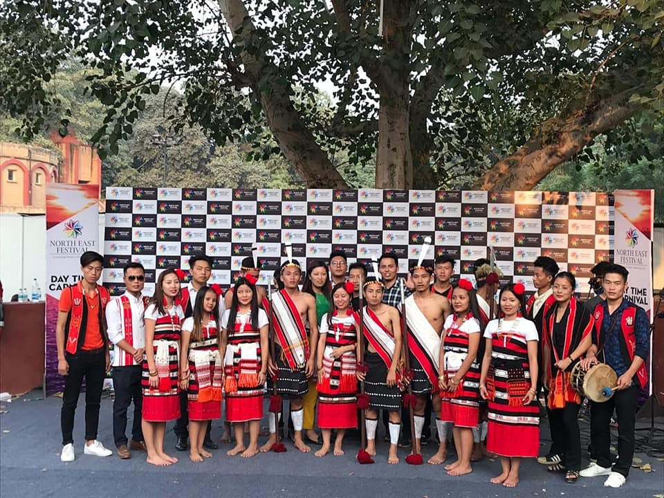   Liangmai community in Delhi performed at Northeast festival  on 26th- 28th October, 2018 