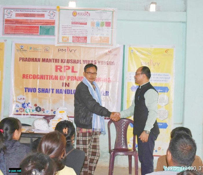   Weavers training programme for Mamit District of Mizoram   