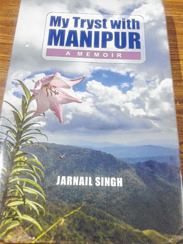  My Tryst With Manipur  :: Book Cover 